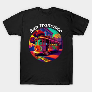 San Francisco Cable Car v3 T-Shirt